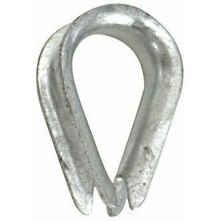 WHITECAP IND BOAT ANCHOR ROPE For Use With 1/2 Inch Diameter Synthetic Rope; Silver; Steel S-1541P